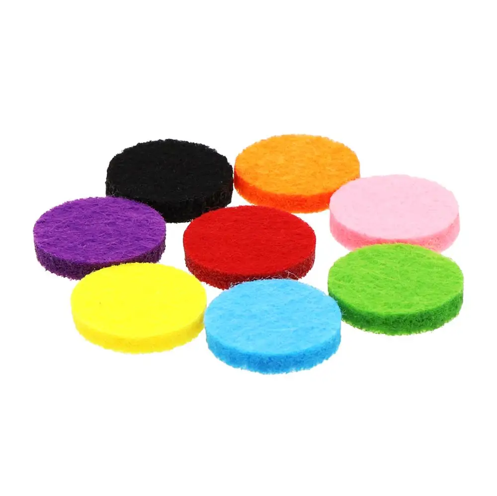 Круглые войлочные прокладки для 20 мм Ароматерапевтический диффузор медальон