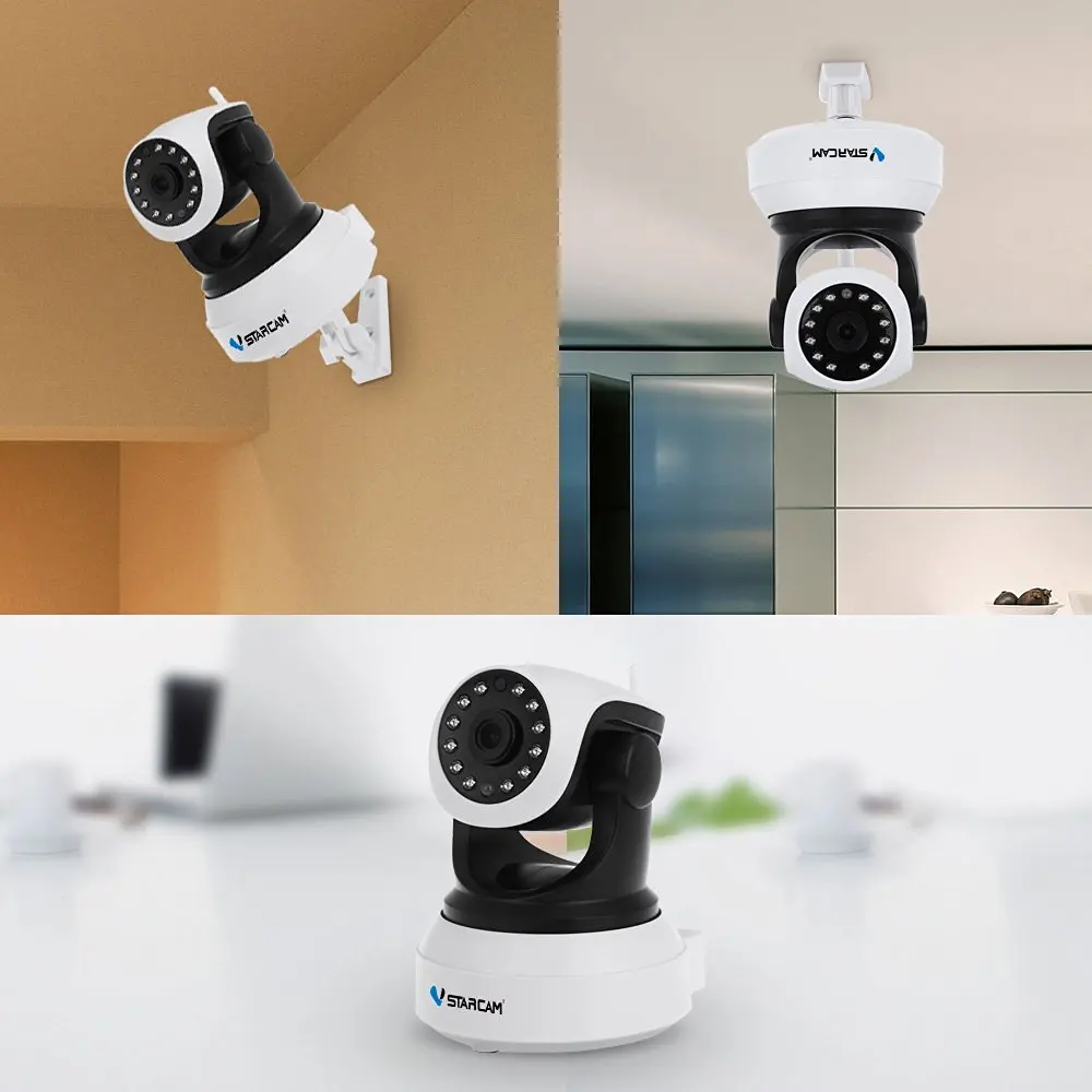HD Крытый Draadloze 720 P Beveiliging IP камера видеонаблюдения WiFi CCTV панорамирования/наклона
