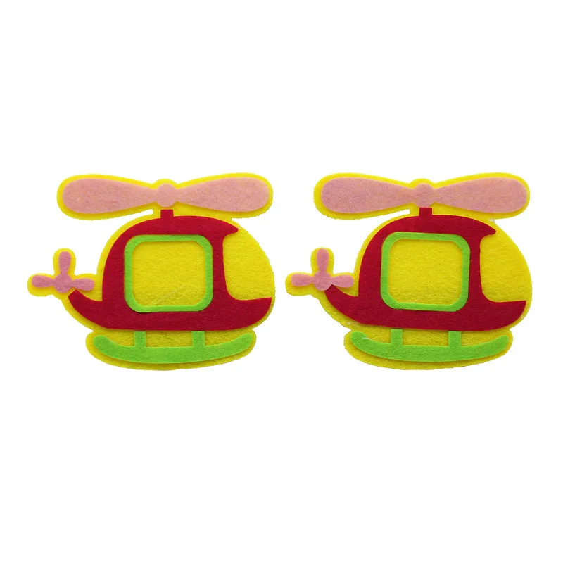 2 шт. Мультяшные воздушные шары войлочные украшения Нетканая ткань войлоки для