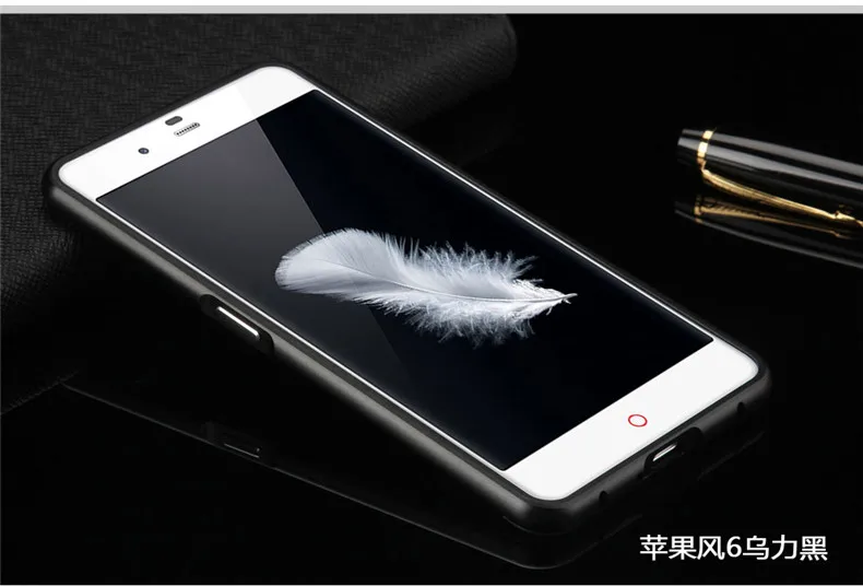 Чехол для zte Nubia NX513J с зеркальным покрытием, алюминиевый металлический бампер, акриловая задняя крышка из поликарбоната, чехол для zte Nubia my PRAGA, чехол для телефона s