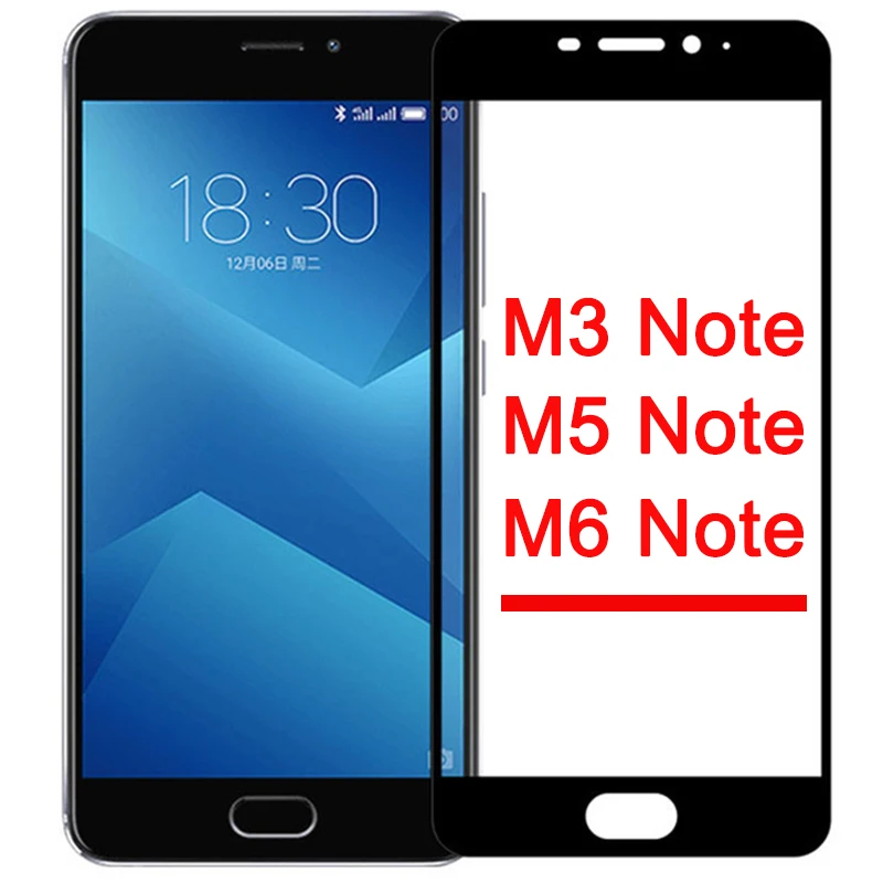 Защитное стекло для Meizu M3 M5 M6 note закаленное чехол Maisie Meizy M 5 6 3 M5note M6note M3note не