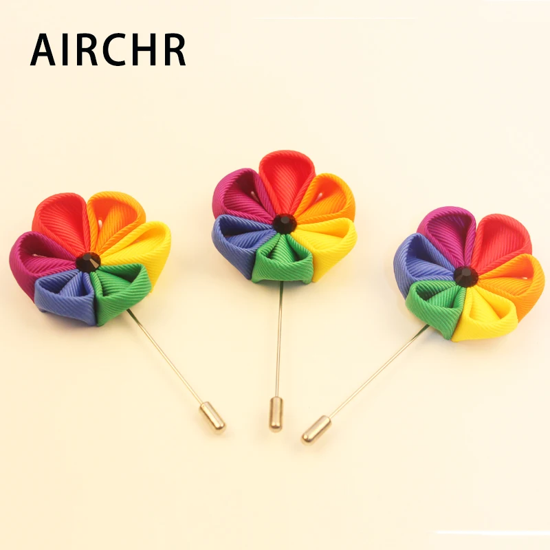 70 шт./лот Rainbow Pride 100% ручные лесбийские гей Свадебные вечеринки радужные заколки