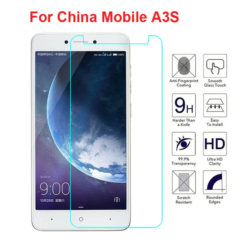 Защитное закаленное стекло для ЖК-экрана смартфона A3S | Мобильные телефоны и