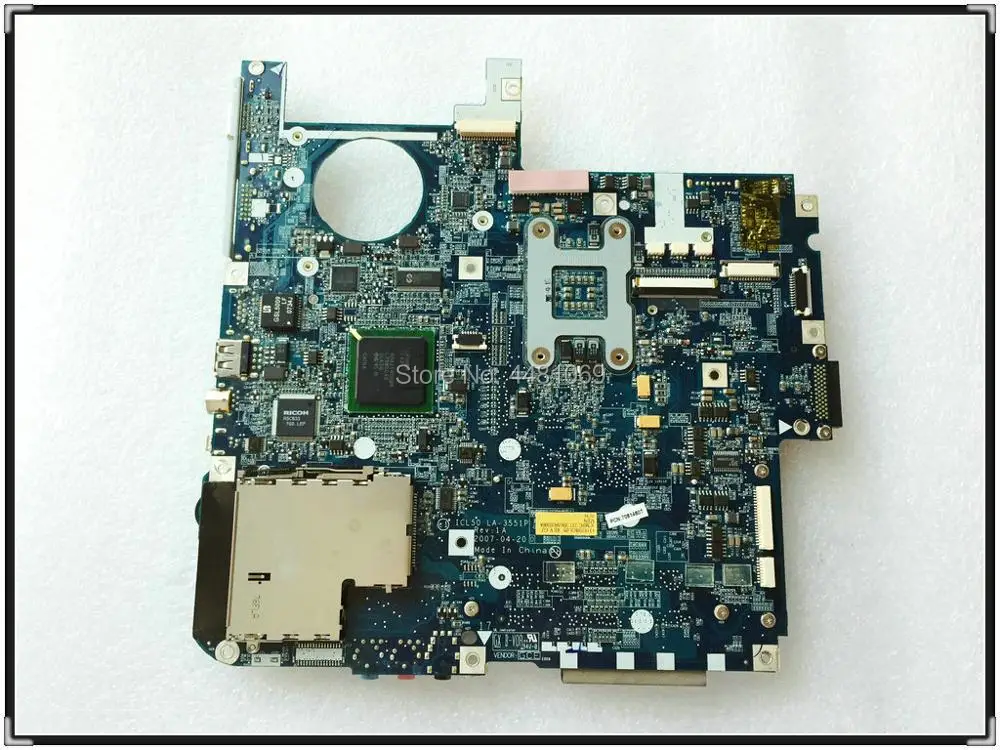 LA 3551P для ноутбука Acer aspire 5320 5720 5720G материнская плата MBAHE02001 MB.AHE02.001 ICL50 L03 ddr2