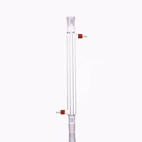 straight condenser 300mm 2429condensation length 300mmcondenser liebig with fused inner tuberemovable small nozzle joint