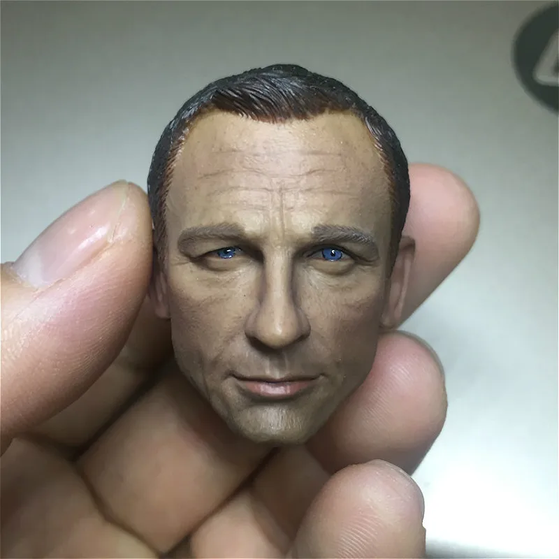 Estartek 1/6 Daniel Craig James Bond 007 головка Лепка для 12 дюймов фигурку DIY | Игрушки и хобби