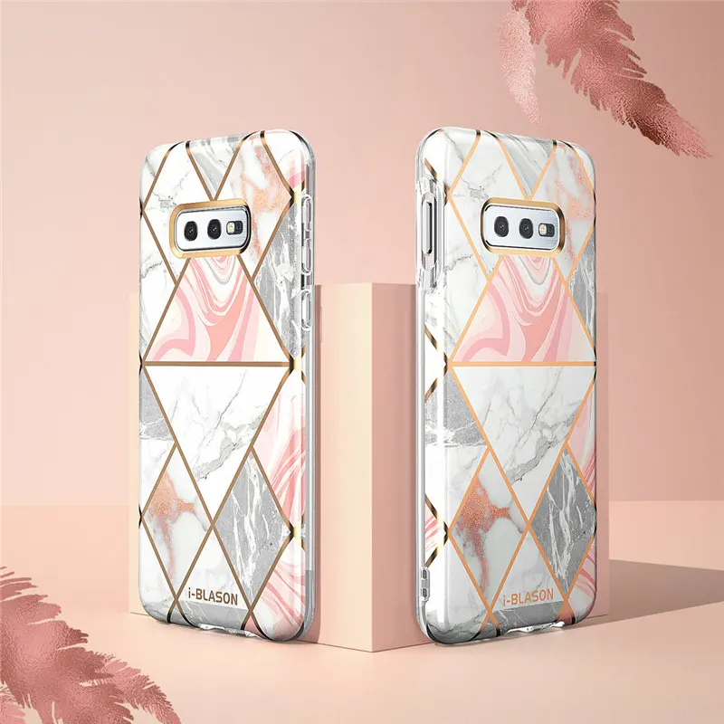 For Samsung S10e Case 5.8 inch i Blason Cosmo Lite Stylish Premium Hybrid Slim TPU Bumper Marble Cover with Camera Protection|Бамперы| |