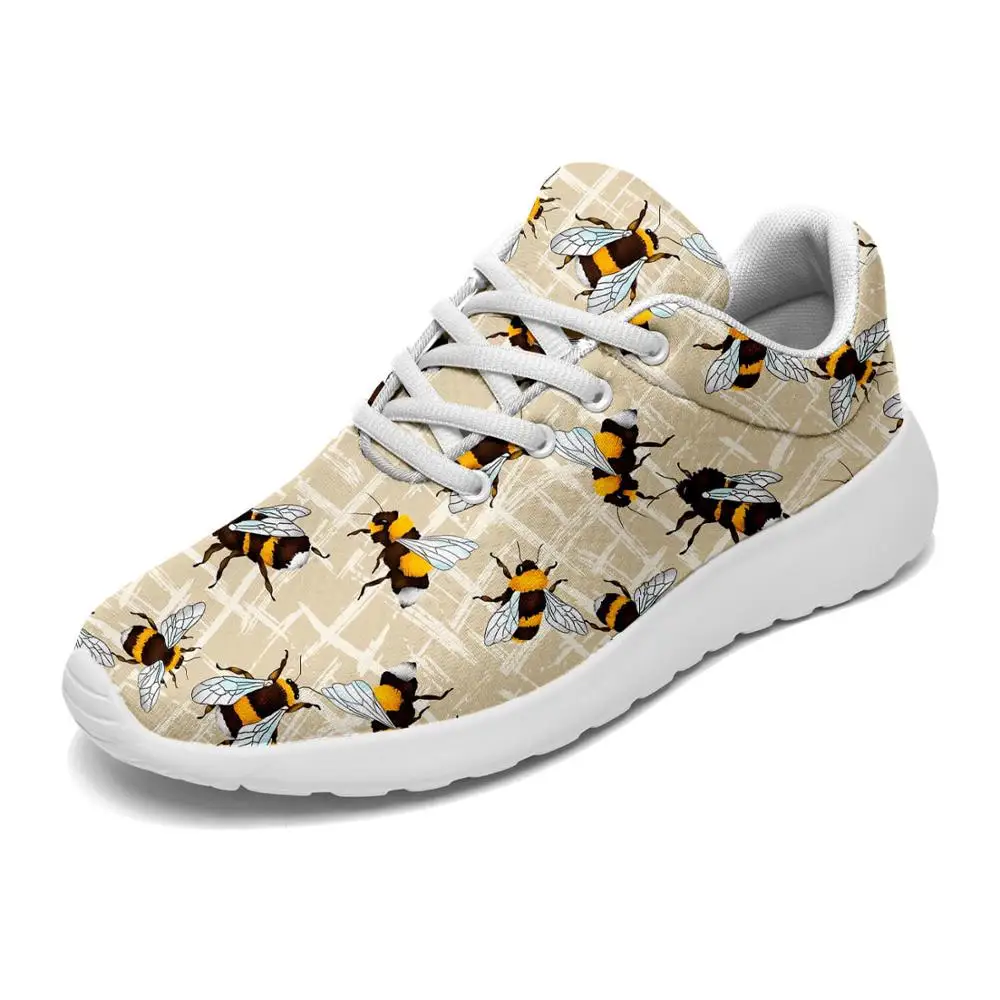 Желтая бежевая прогулочная обувь Дизайнерская на заказ женская для влюбленных