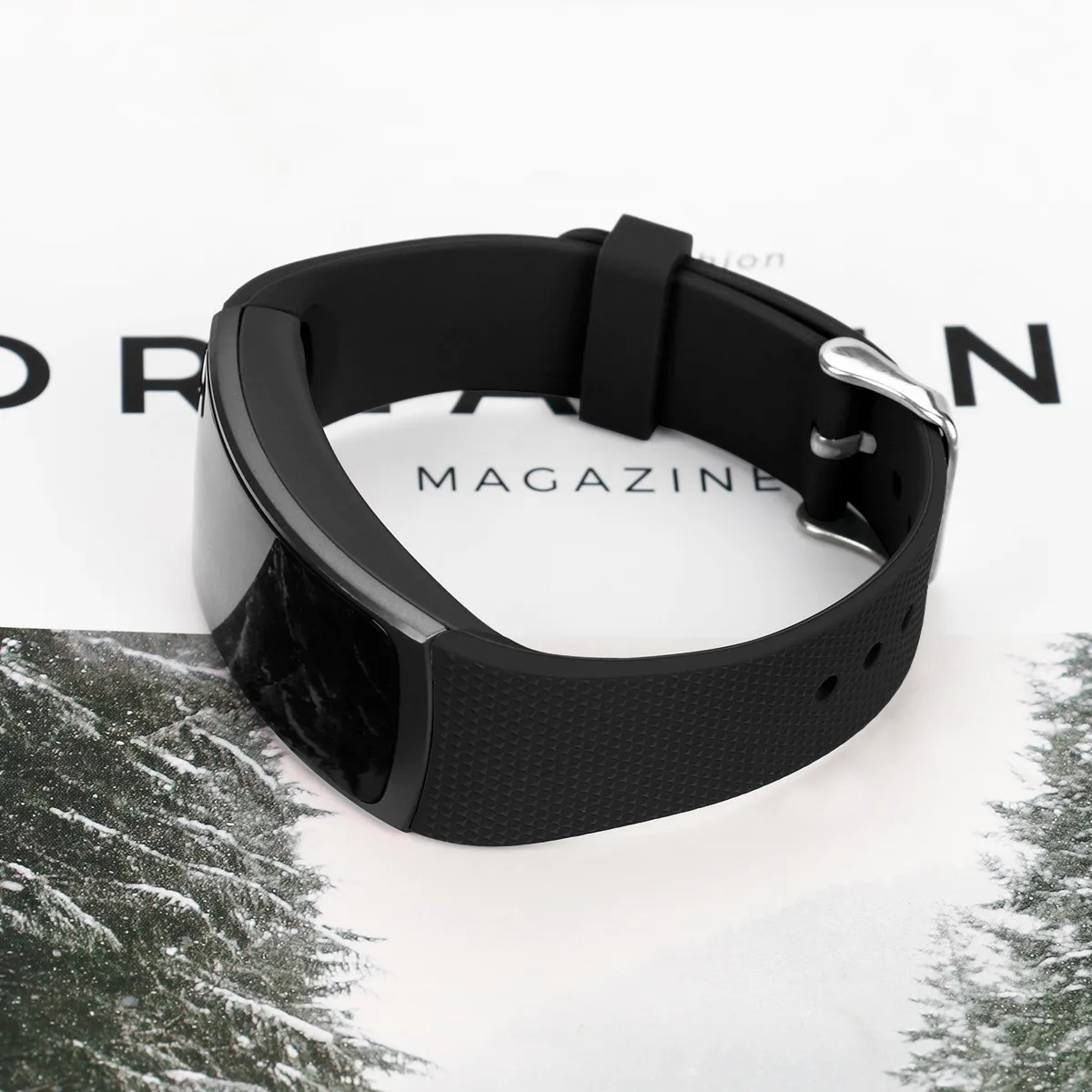 Браслет CARPRIE Sport мягкий силиконовый ремешок для замены Sansung Gear Fit 2/ 2Pro D1019 Прямая