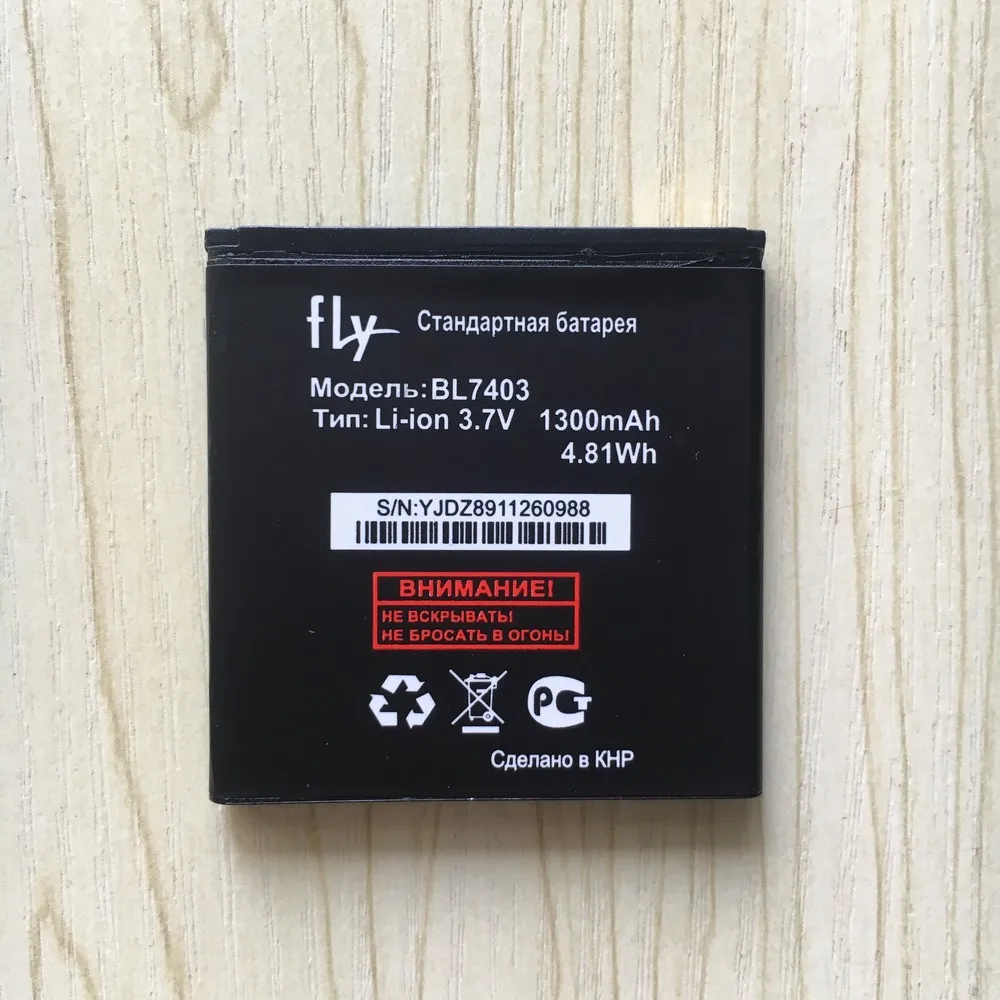 Аккумулятор 1300 мАч для Fly IQ431 Glory IQ432 ERA Nano 1 BL7403 Мобильный телефон батареи + трек-код