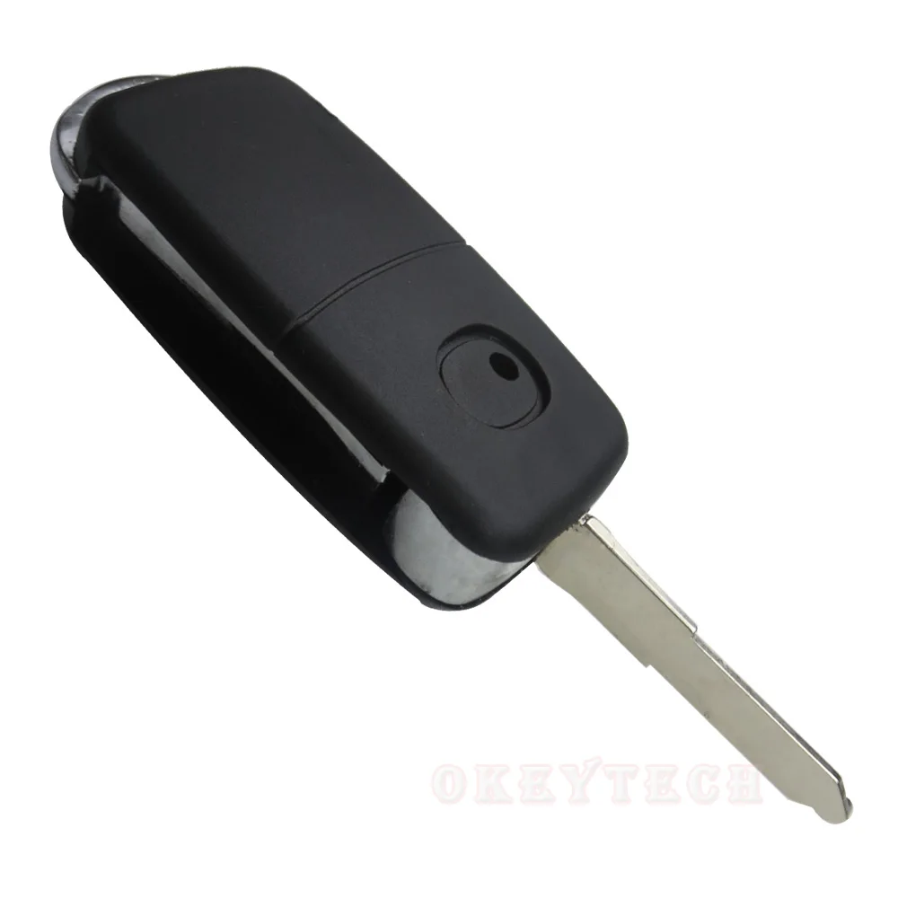 OkeyTech Замена модифицированный 2 кнопки флип складной Автомобильный Брелок