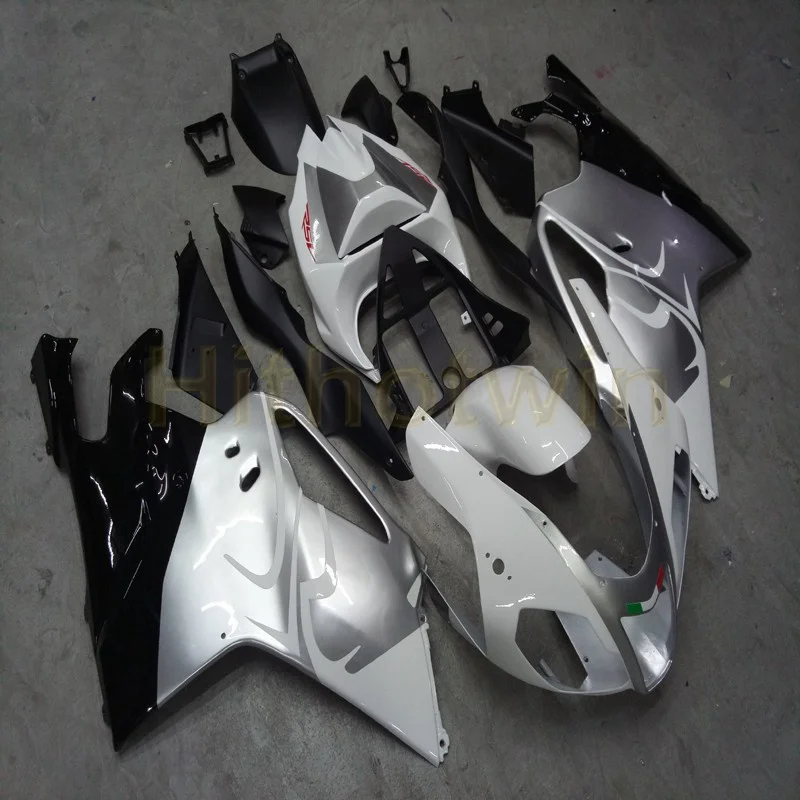 

Free Bolts+Custom silver Motorcycle body kit for RSV1000RR 2004 2005 2006 RSV 1000RR fairing
