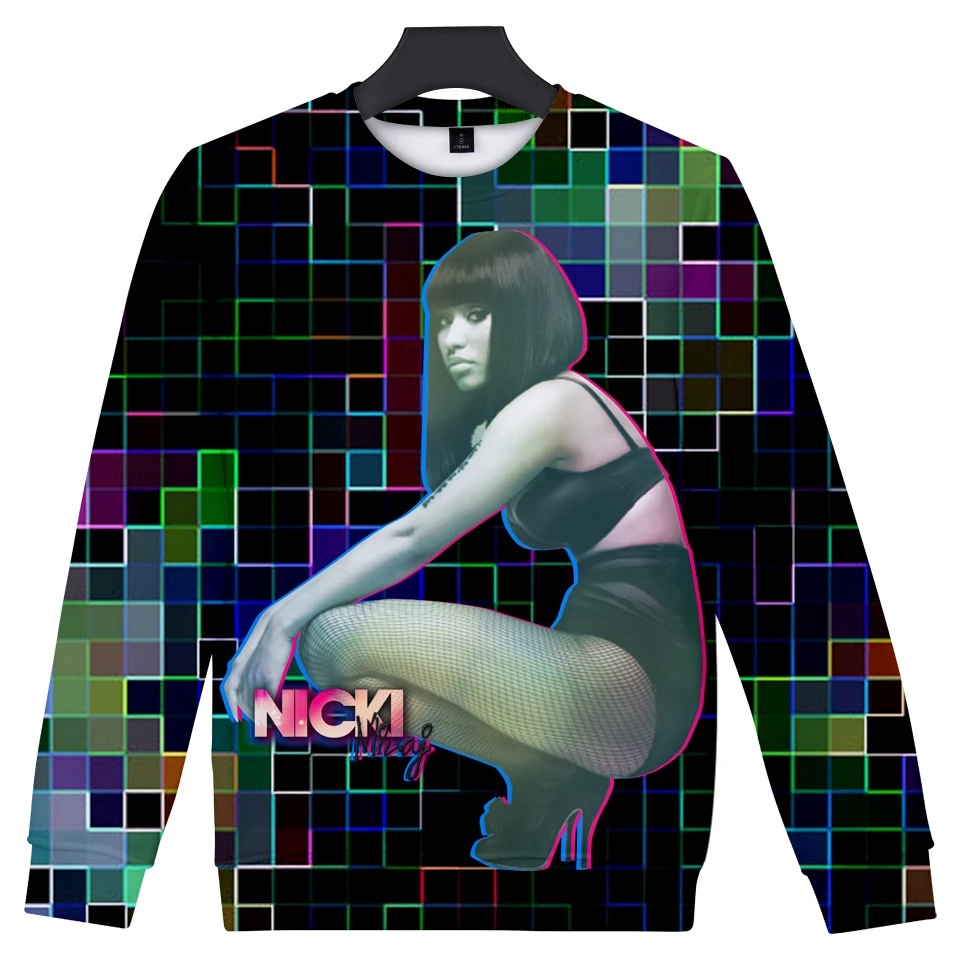 

Nicki Minaj 3D Fashion Soft Sweatshirt Capless Women/Men Cool Print Funny Hoodies Closthes Print Coats Pullover Streetwear