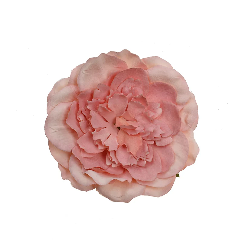 Оранжевый 1 шт 10 см искусственные пионы Цветок голова для свадьбы дома вечерние украшения DIY цветок стены Подарочная коробка скрапбук ремесло - Цвет: Оранжевый