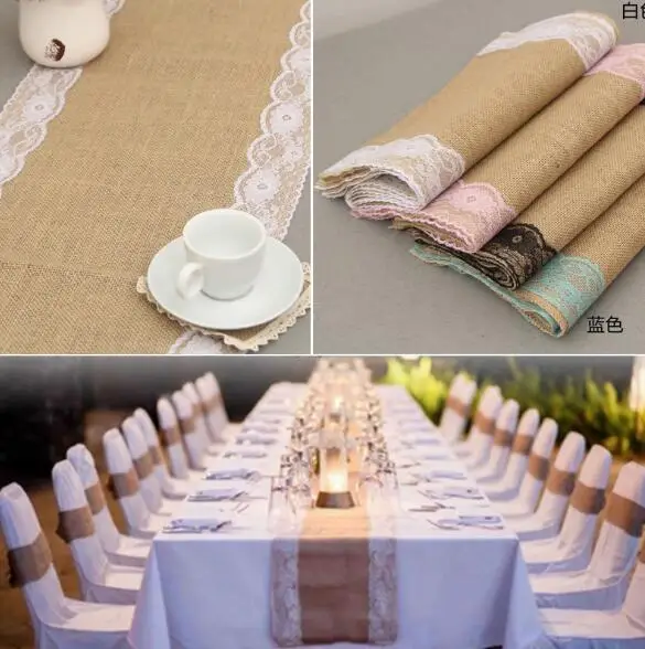 

50pcs Home Linen Lace Table Runner Beige European-style Fashion Contracted Classic Modern Luxury Tea Table Flag SL7050