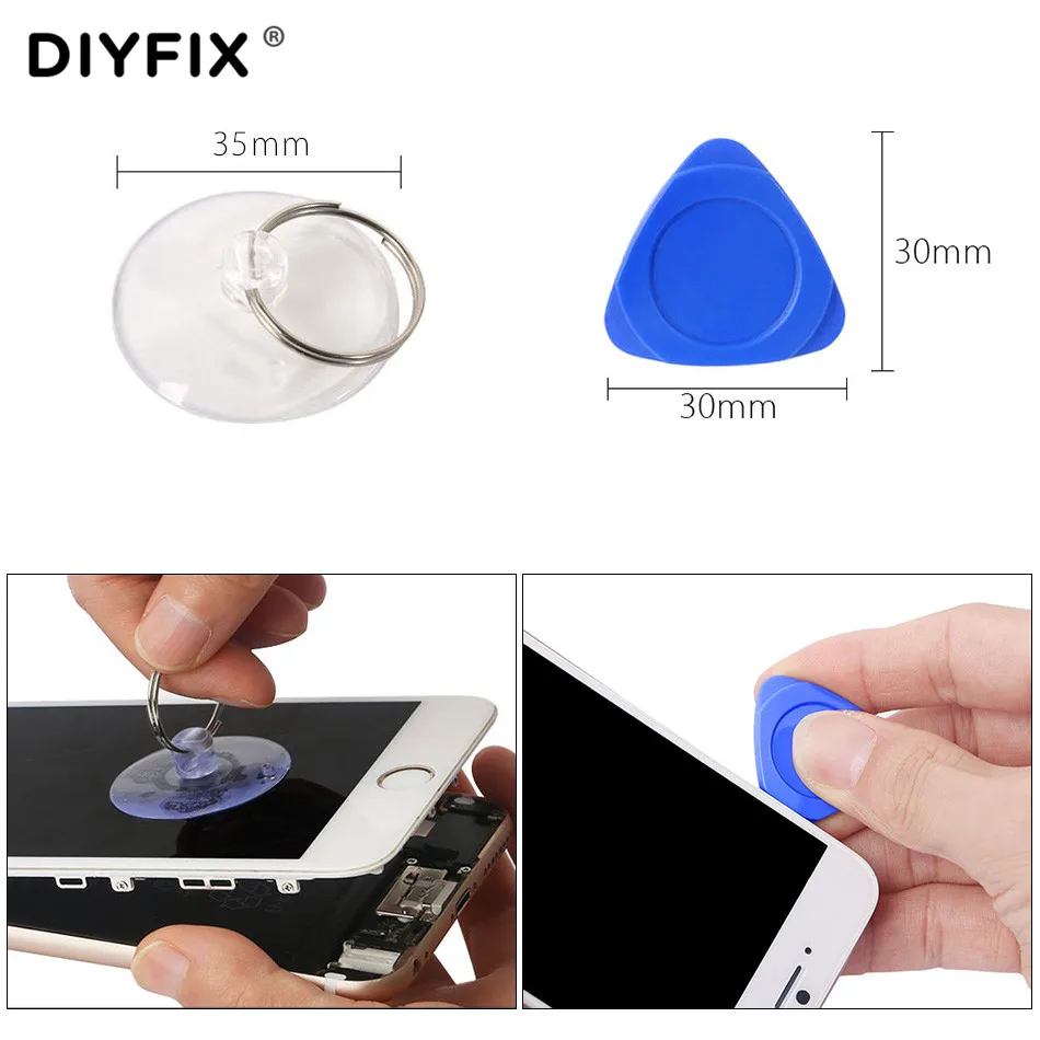 Набор инструментов для ремонта телефона DIYFIX 23 в 1 инструмент открытия пинцет