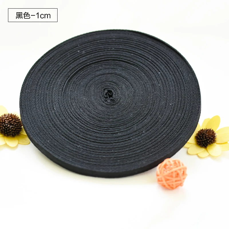 50 meter1cm Colorful Cotton Herringbone Webbing Straps Tapes Bias Binding Patchwork Dressmaking Sewing Edge Tape | Дом и сад