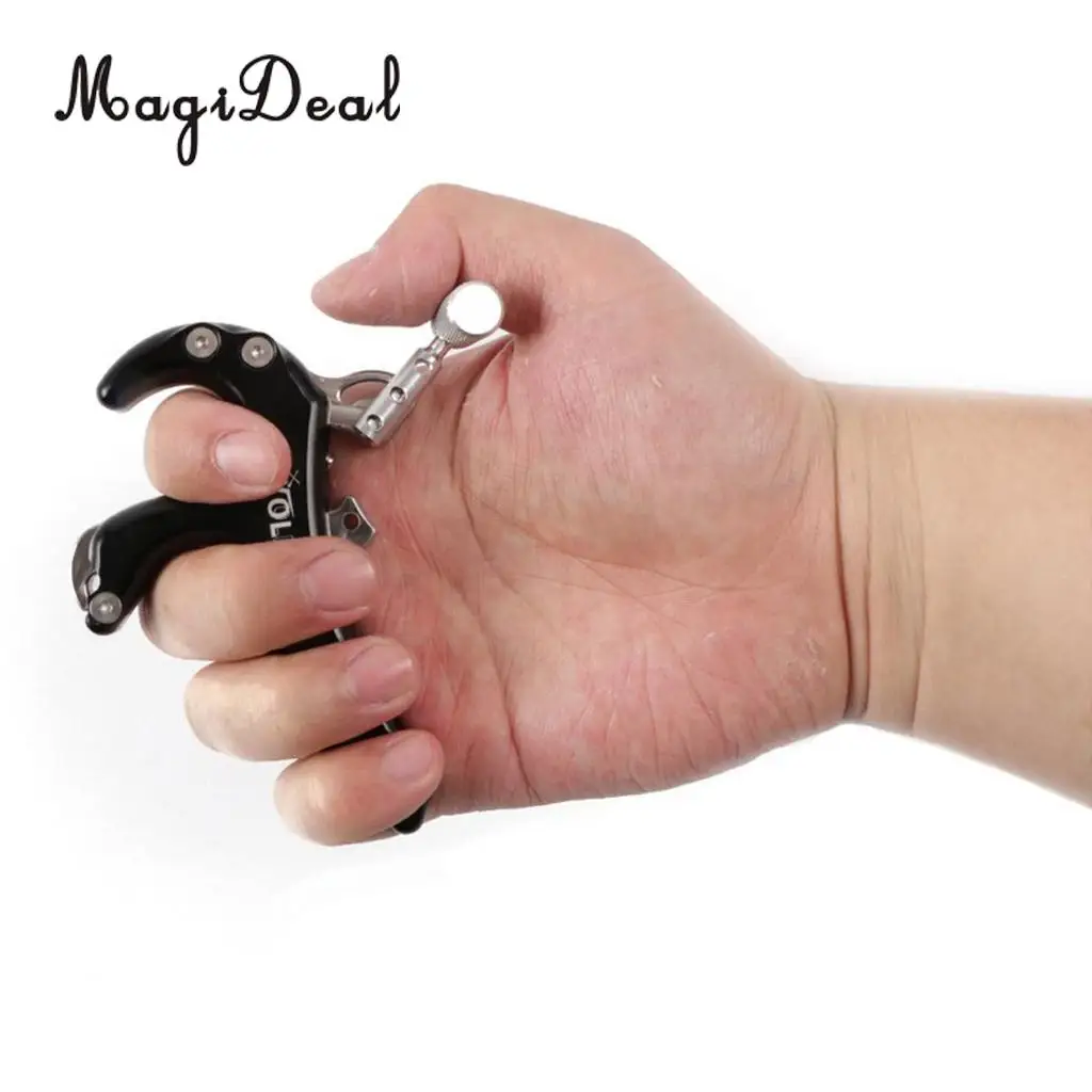 Открытый 4 пальца ручка стрельба из лука лук релиз помощь триггер для соединения