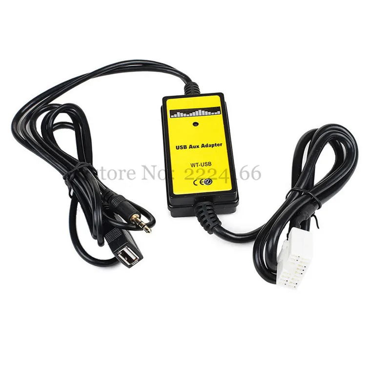 Lonleap USB AUX автомобильное MP3 Музыка CD-плеер Автомобильный адаптер Запчасти для Honda