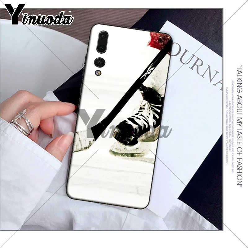 Спортивный чехол Yinuoda hockey для Huawei P10 plus 20 pro P20 lite mate9 10 honor view10|Чехлы-накладки| |