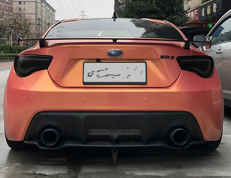 Для toyota 86 subaru brz задний спойлер RS Стиль углеродного волокна задний спойлер крыло для scion gt86 cf Стайлинг 7 шт./компл