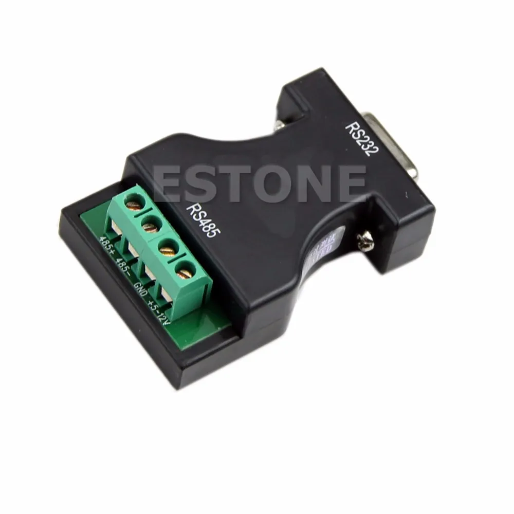 RS-232 RS232 для RS-485 RS485 интерфейса преобразователь последовательного адаптера