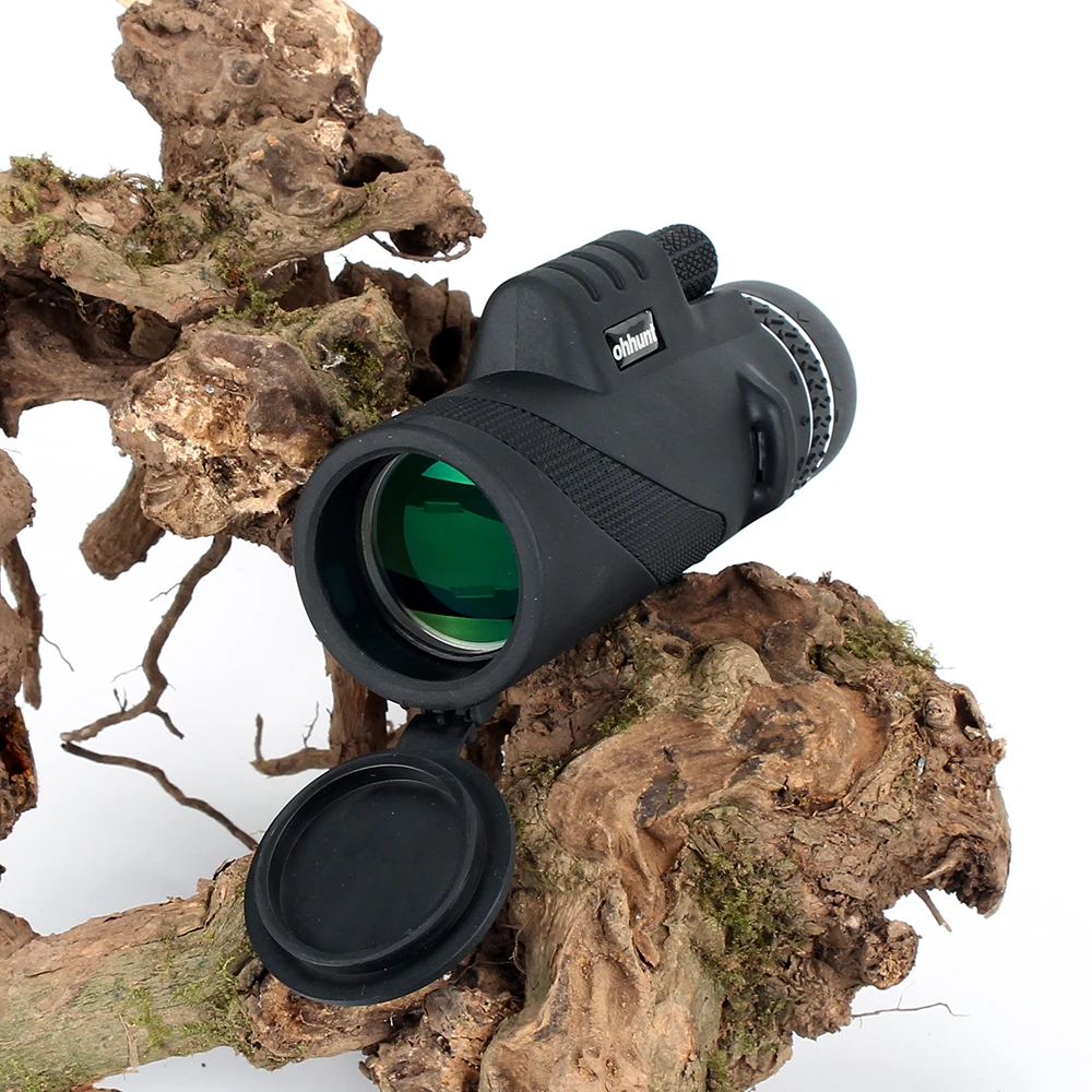 Монокуляр ohhunt 10x42 компактный оптический телескоп с призмой BAK4 для охоты