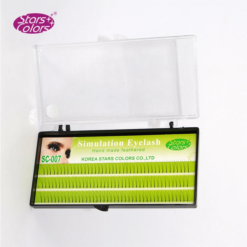 

10 boxes/lot C&D Eyelashes Makeup Eyelash 2D Natural Long False Individual Eyelashes Extension eye lashes Makeup Extension