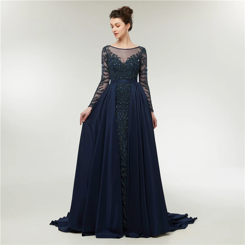 Forevergracedress роскошные темно-синие вечерние платья с бисером элегантные вечерние платья размера плюс на заказ