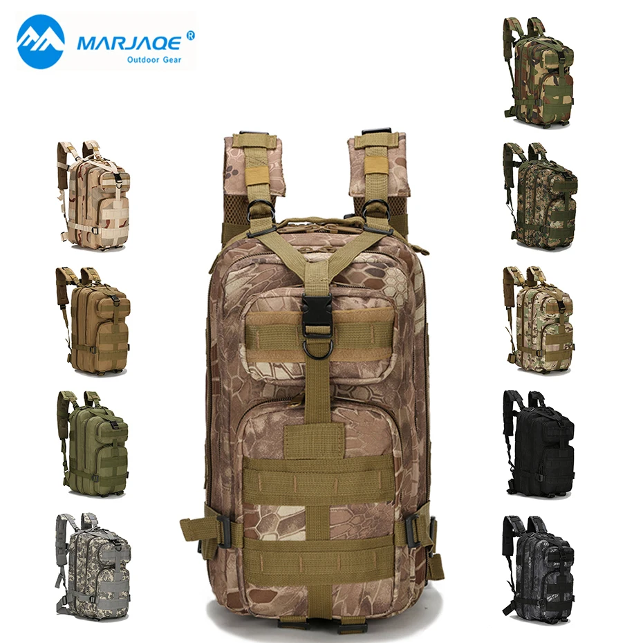 Мужской рюкзак большой вместимости в стиле милитари водонепроницаемый дорожный