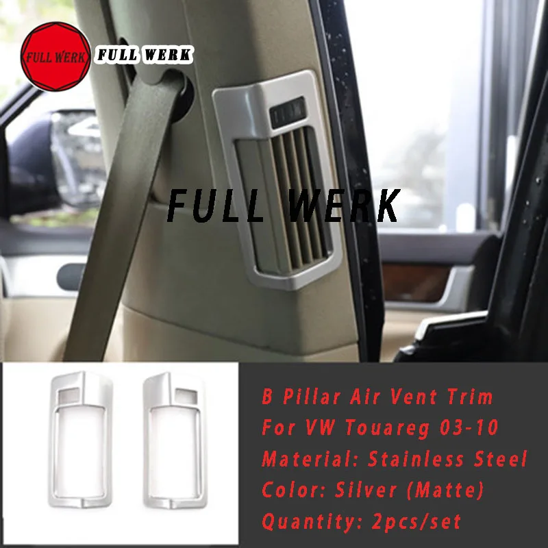 Автомобильная обшивка на вентиляционное отверстие из нержавеющей стали