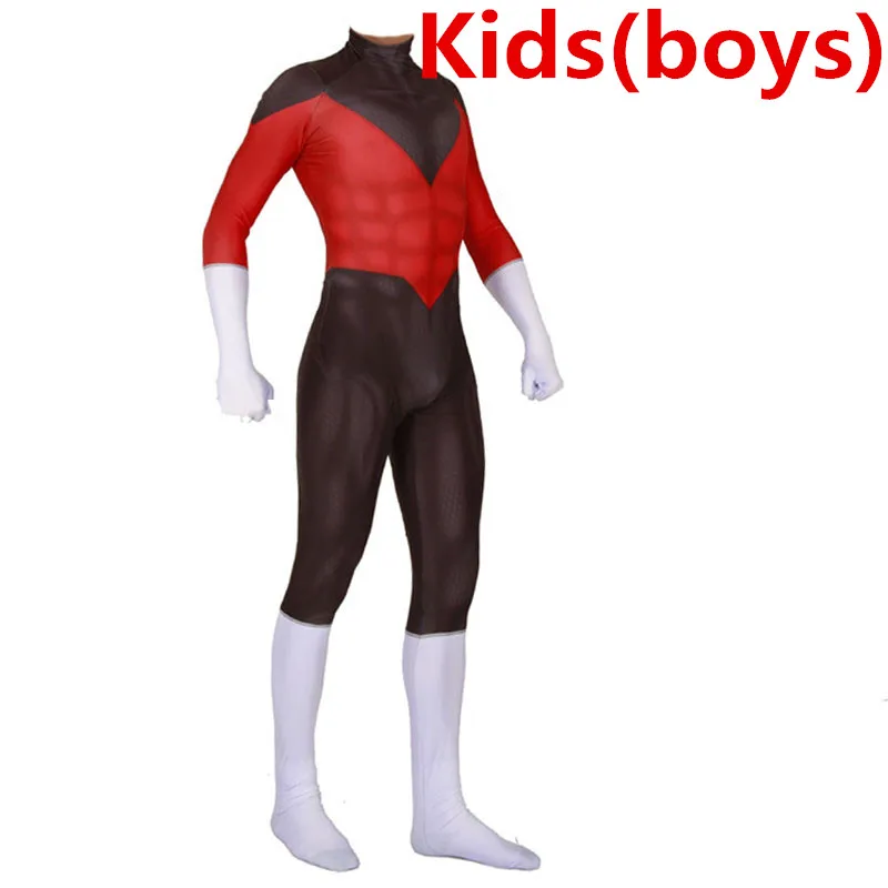 For boys Аниме Жемчуг дракона Z Супер джирен Вегета костюм зентай для косплея костюм комбинезоны костюмы на Хэллоуин для женщин мужчин и детей - Цвет: For boys