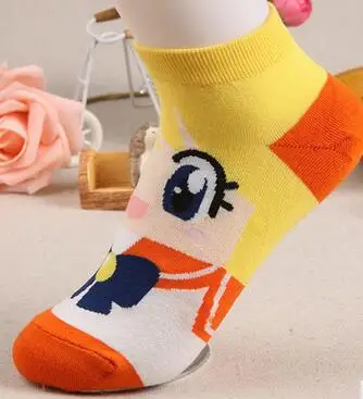 1 пара/лот для девушек и женщин Сезон весна осень Модные милые хлопковые носочки