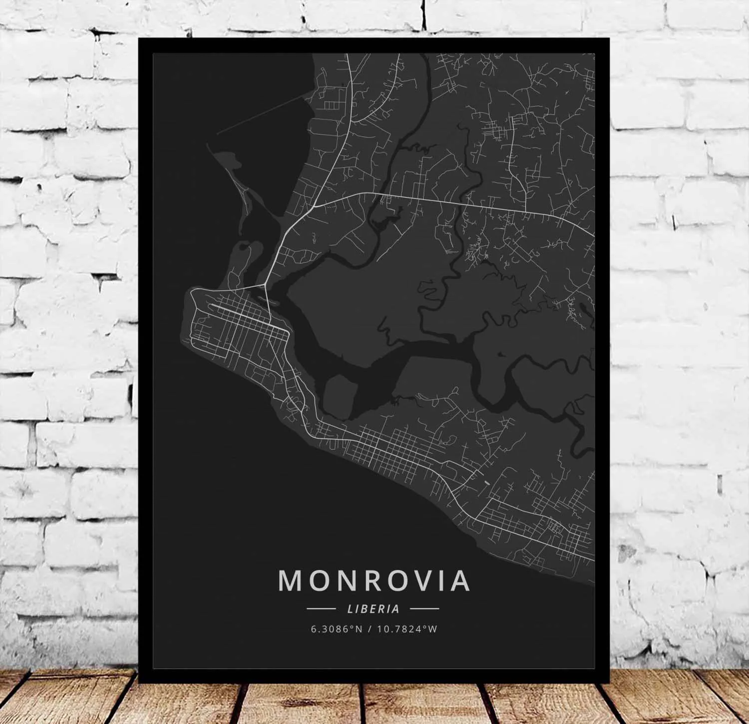 

Monrovia Liberia Poster