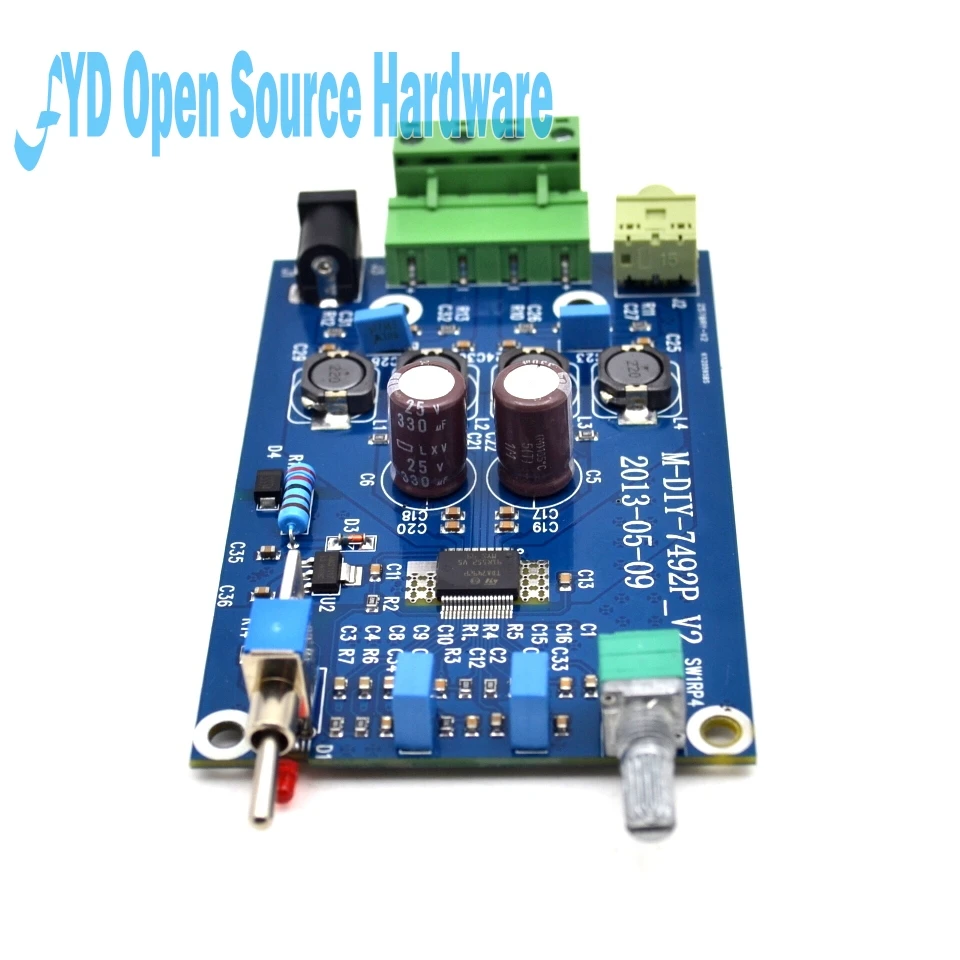 TDA7492P цифровой аудио усилитель плата Hi Fi 2x25 Вт DC 12 24 В для авто|audio amplifier board|dc dcdigital