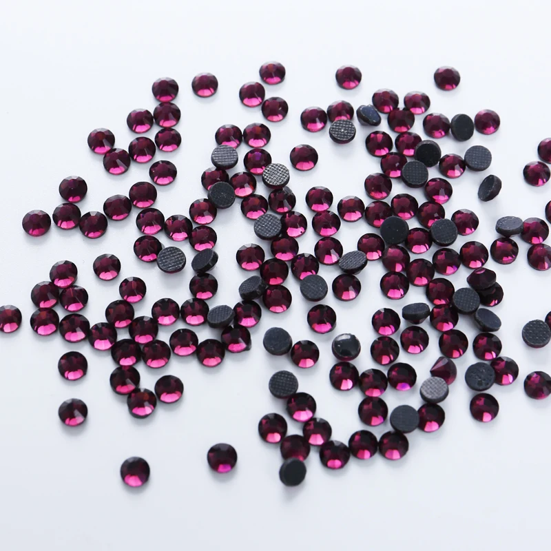

1440pcs Amethyst DMC Hotfix Glass Crystal Stone Hot Repair Ironing FlatBack For DIY Jewelry Crafts Sewing Clothing Accessories