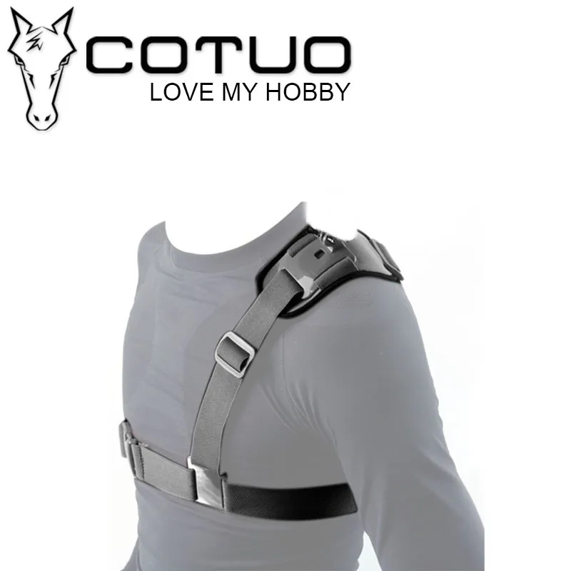 Аксессуары cotuo ремень на одно плечо крепление нагрудный Адаптер для Gopro Hero 5 4 3 2