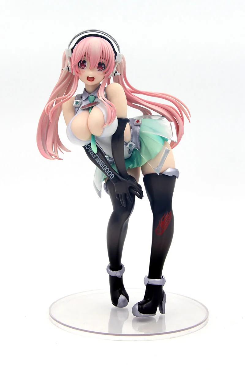 20cm Super Sonico the Animation Racing girl Action Figure Collectible Movie Anime Character Model Toys doll toy gift | Игрушки и хобби