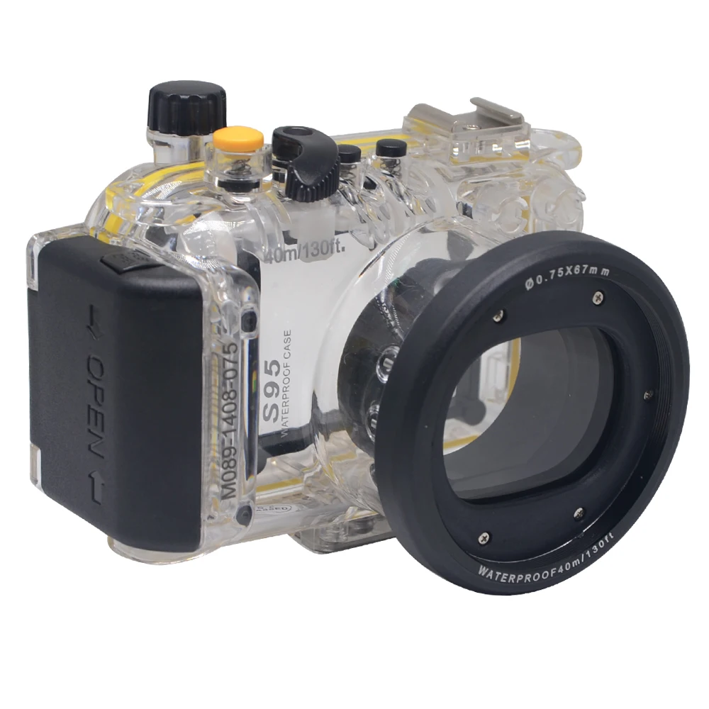 Mcoplus 40 м 130 футов Водонепроницаемый чехол для камеры подводной съемки Canon S95 |