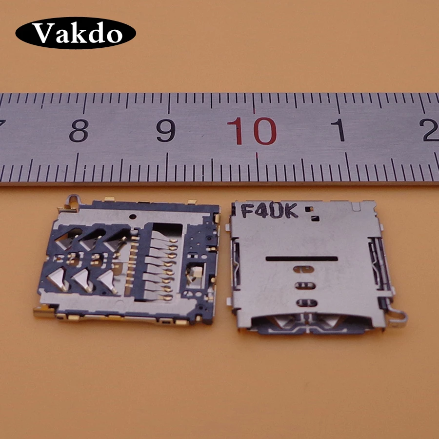 20 шт./лот для Samsung Galaxy A3 A300F A5 A500F A7 A700F устройство чтения больших Sim карт разъем