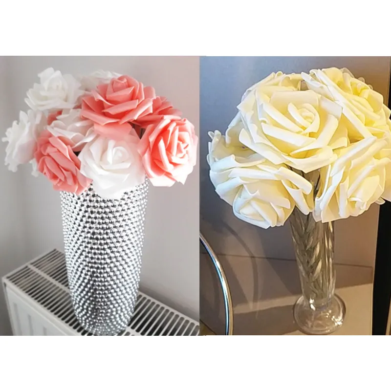 Свадебные украшения розы из пенополиэтилена цветы для невесты и девичника