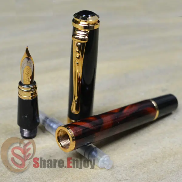 Роликовая шариковая ручка и авторучка 2 шт JINHAO 500 винный мрамор|roller ball pen|ball penjinhao |