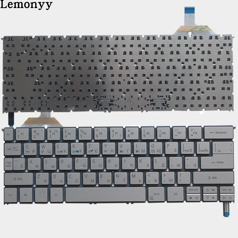 Новая русская клавиатура для ноутбука ACER Aspire S7 391 392 MS2364 RU Клавиатура с