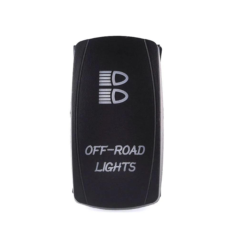 IZTOSS лазерный синий клавишный переключатель внедорожные огни 20A 12В ВКЛ-ВЫКЛ