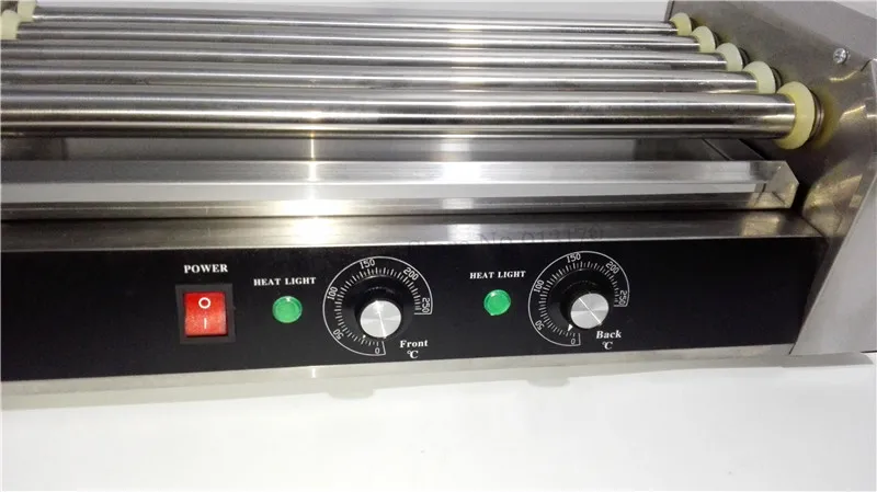 commercial hot dog 5 roller grilling machine sausage roaster with five rollers 1000w low noise ce free global shipping