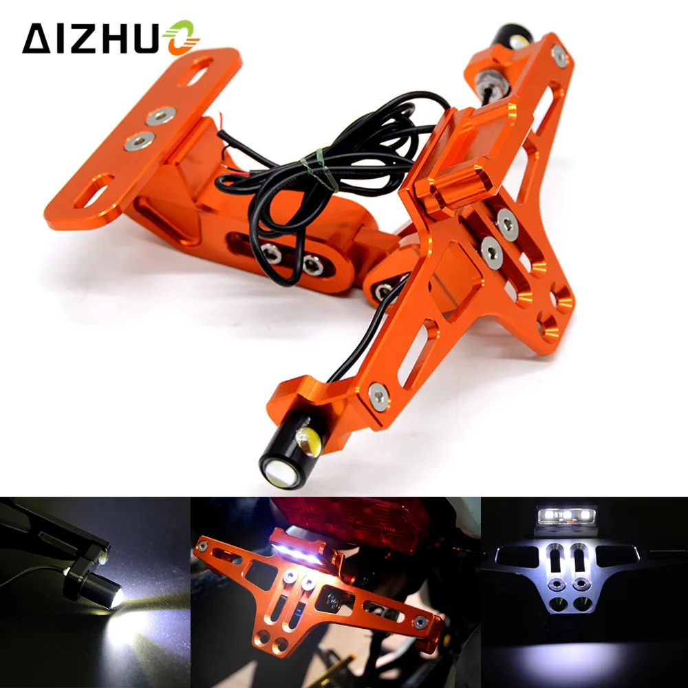 Задний номерной знак для мотоцикла 1290 SupeR R/GT 390 RC390250 690 R 690/SMC|Номерной знак| |