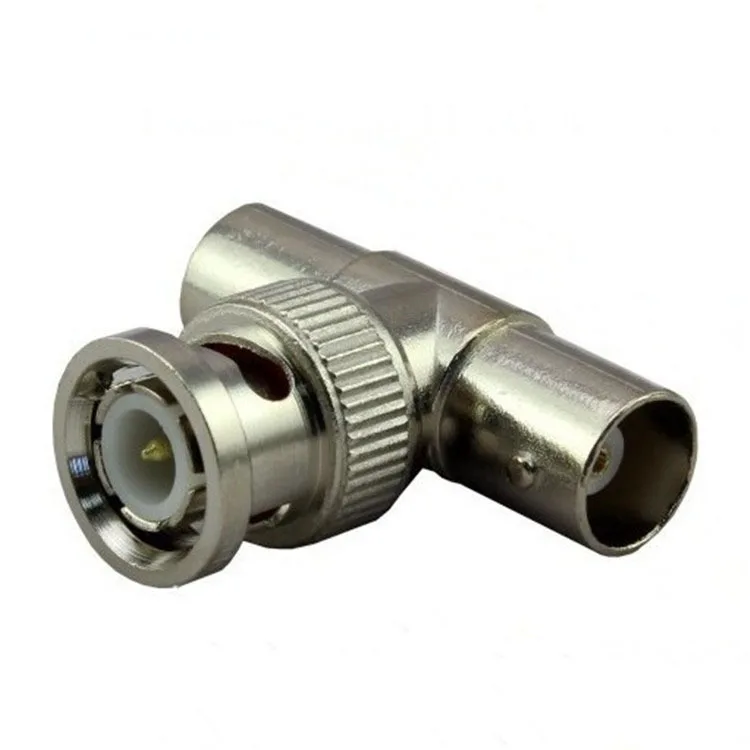 

5pcs/lot---BNC 1 Male to 2 Female 1 In 2 Out Splitter Q9 Connector Adapter Converter for CCTV Camera