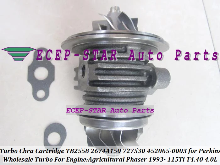 Бесплатная доставка турбокартриджа CHRA Core TB2558 2674A150 452065 -0003 727530 Для PERKIN Agricultural Phaser