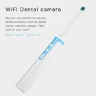 Зубная камера kebidumei P10, беспроводная, Wi-Fi, HD интраоральный эндоскоп, с 8 светодиодными лампами для стоматологов, оральных инструментов в реальном времени
