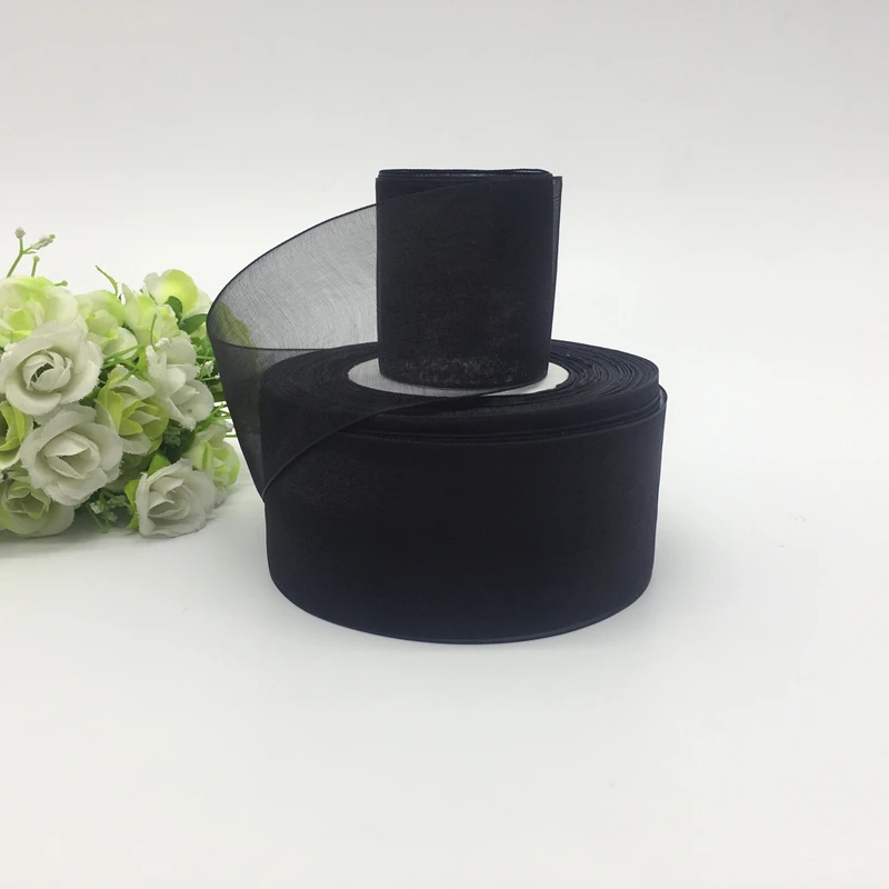 Лента из органзы для упаковки подарков 5 ярдов 2 дюйма 50 мм|organza ribbon|handmade ribbonribbons for